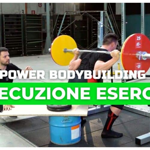 Power Bodybuilding-Esecuzione esercizi