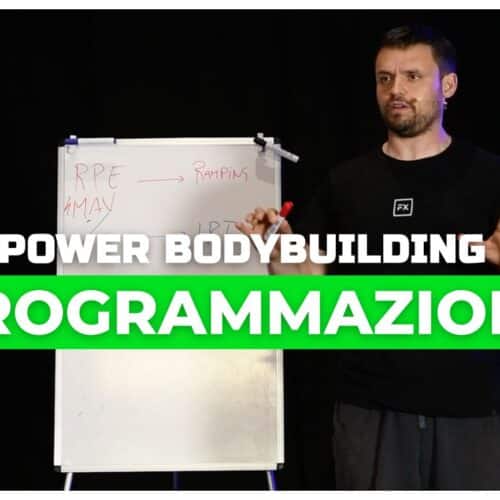 Power Bodybuilding-Programmazione