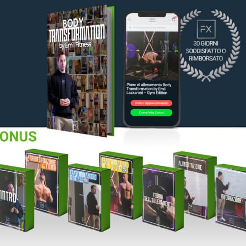 Manuale Body Transformation by Emil Lazzaroni - Livello 1 - Gym Edition