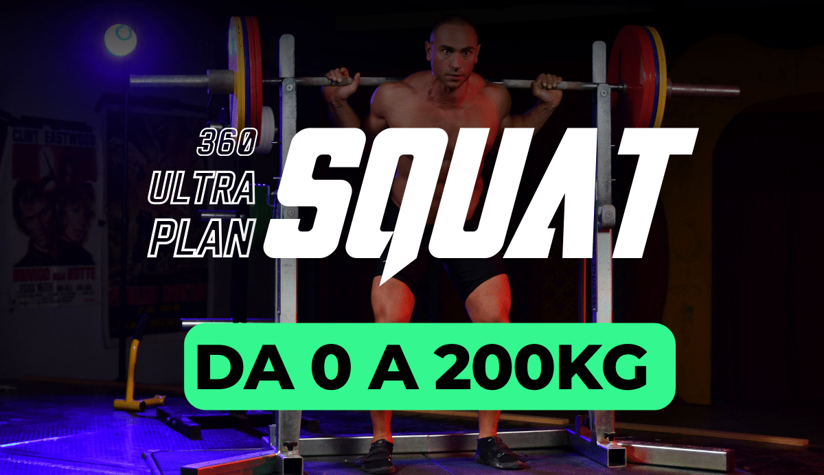 Programma di Allenamento Squat – da 0 a 200 – Ado Gruzza – Mese 3-6