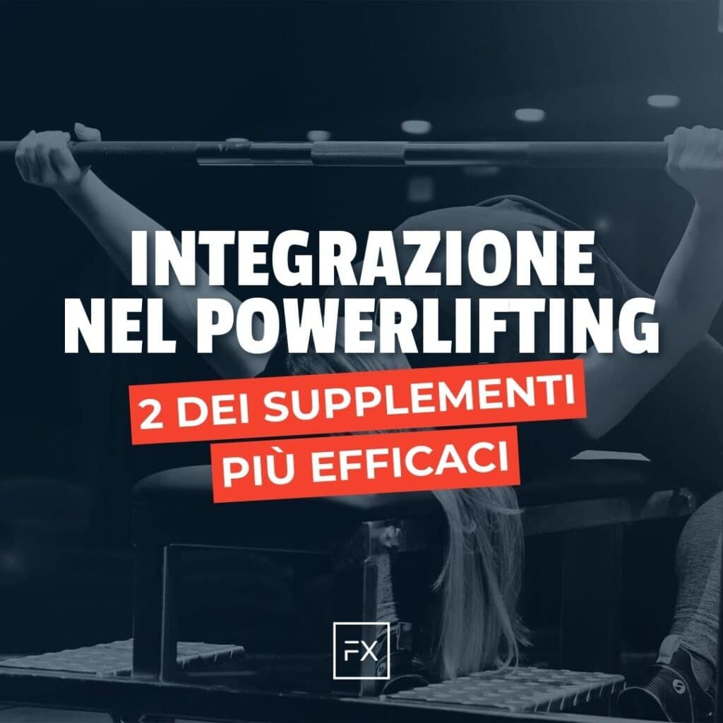 supplementi integrazione nel powerlifting