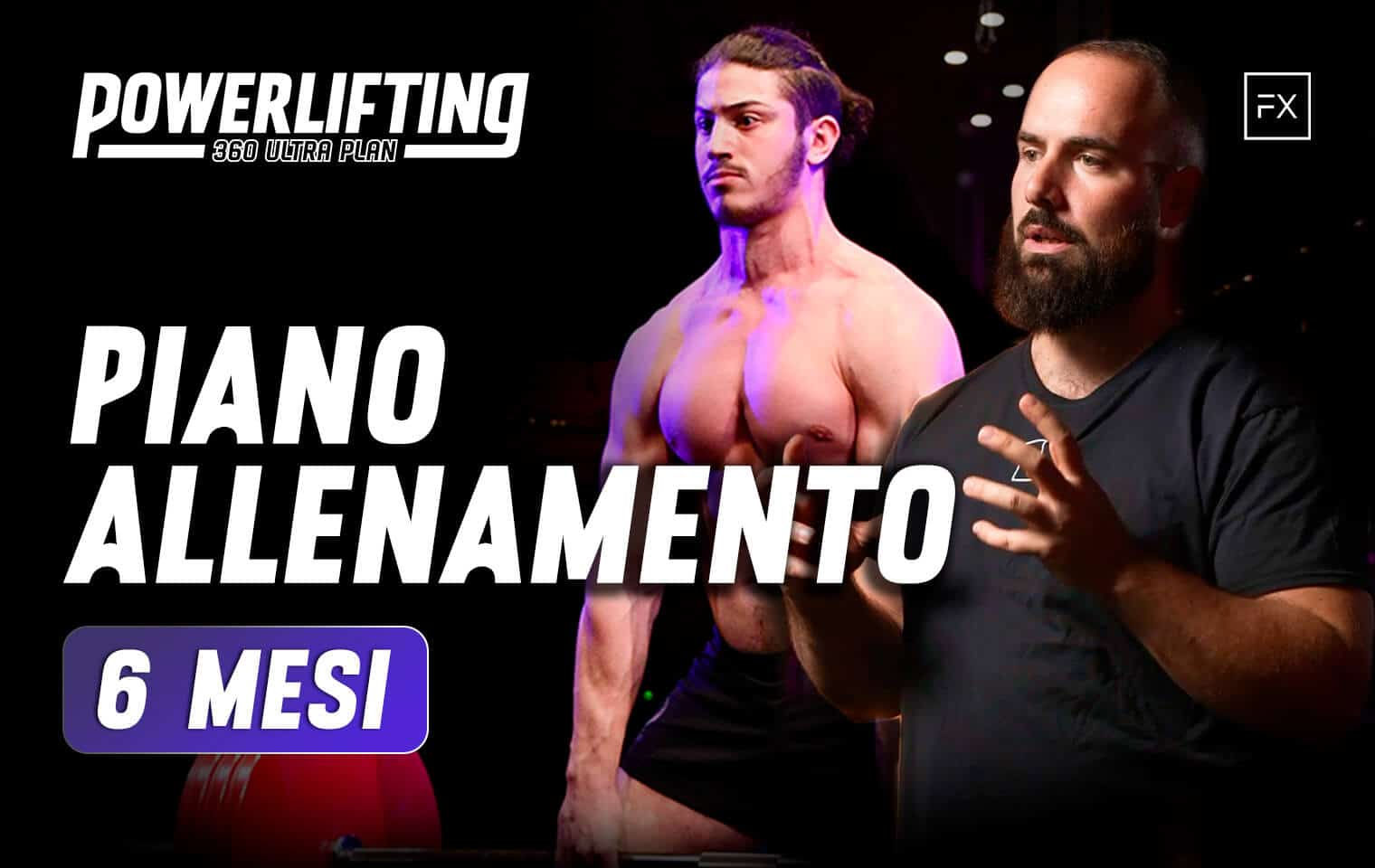 Piano di allenamento Powerlifting by Antonio Contenta – Regalo 1 Mese