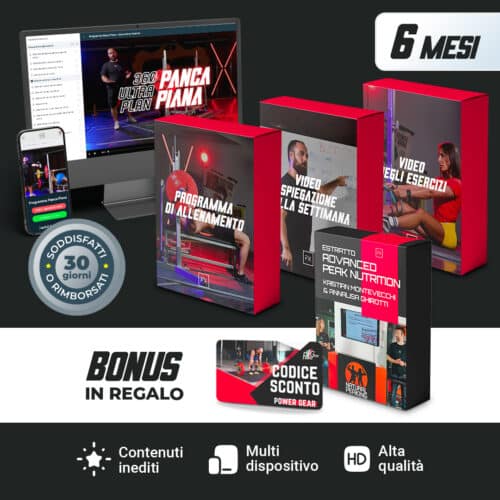 Offerta 2025 Piano di allenamento Panca Piana 100-140kg - 6 Mesi
