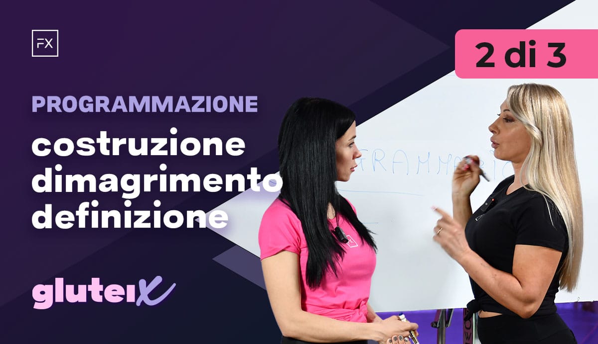 Programmazione GLUTEI X by Cristiana Casoni e Virginia Matissek