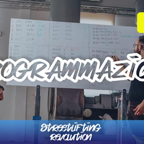 streetlifting revolution - programmazione