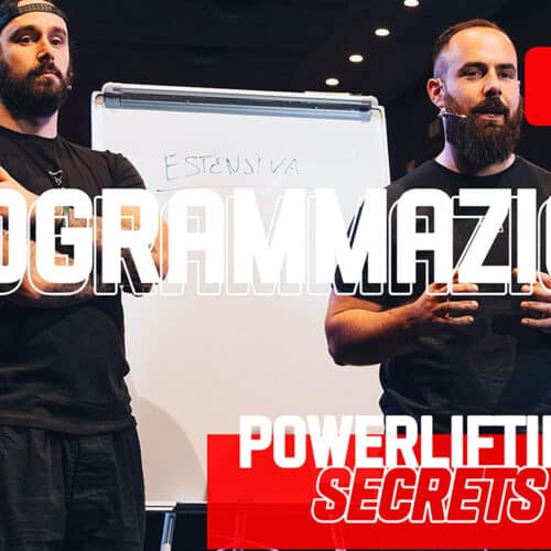 powerlifting secrets - programmazione